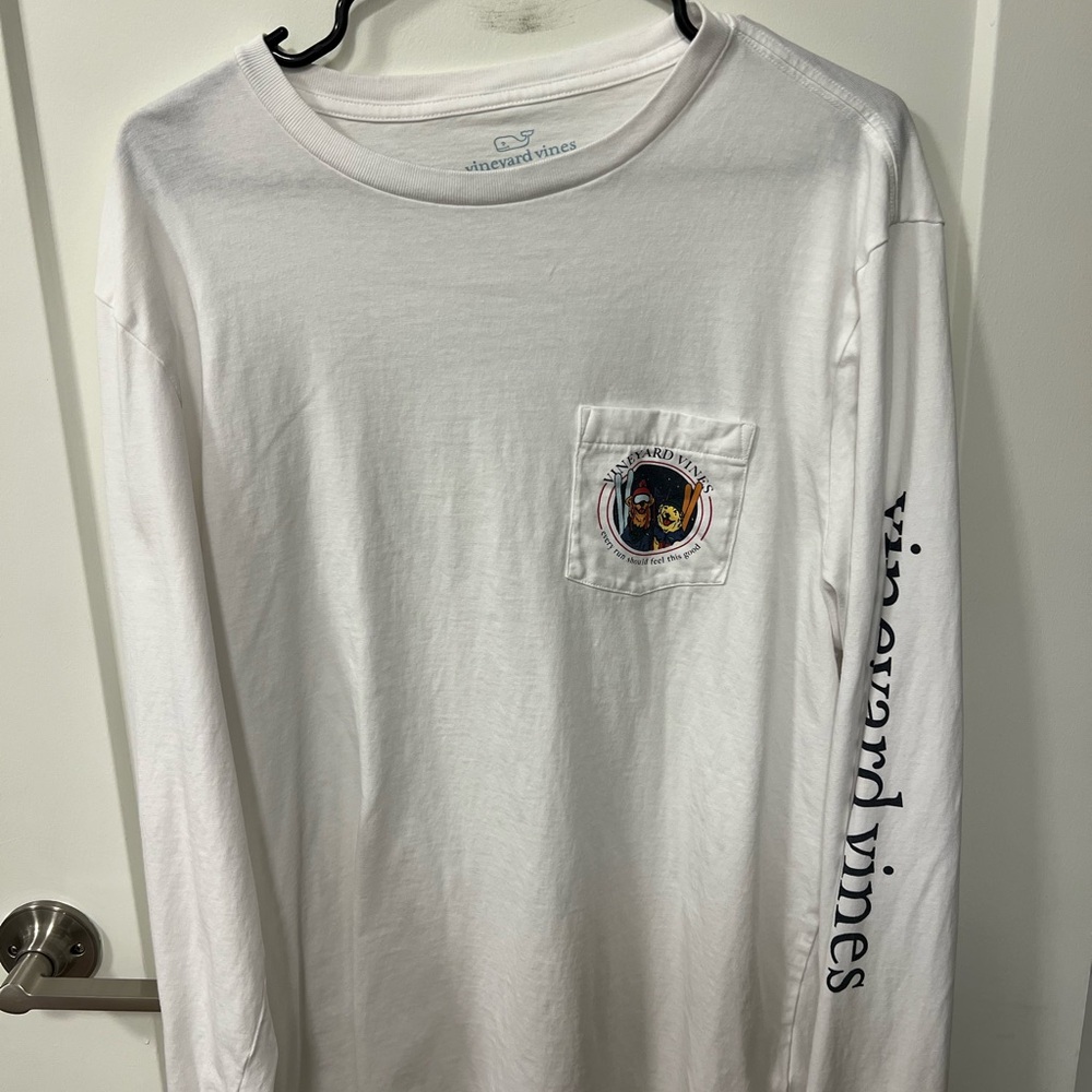 Vineyard Vines White Long Sleeve Shirt